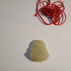 Lemon jade pendant budda